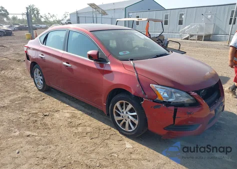 2015 Nissan Sentra Sv из США, поврежденный, VIN 3N1AB7AP7FY275840